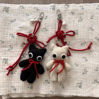 Image 2 of Matching Lucky Cat Keychain 