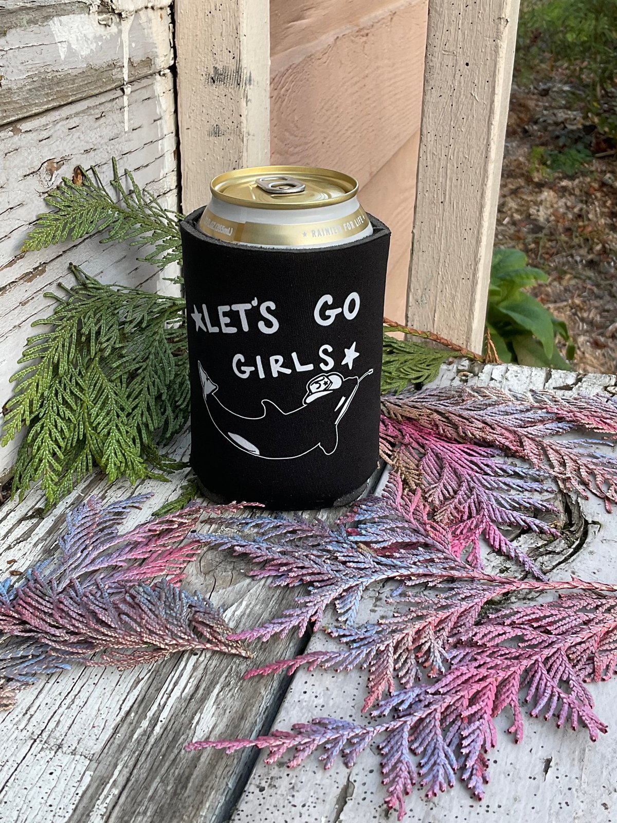 Image of Let’s Go Girls Koozie