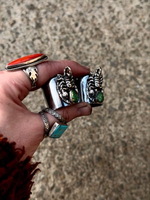 Image of Scorpion Pushrod Collars — Verde Valley Turquoise