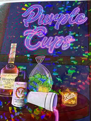 Image of Bender Double Cup artprint 