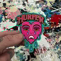 Crying Heart Sticker