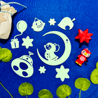 Image 1 of Decoraciones brillan en la oscuridad 🌙