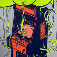 Image 3 of Arcade burning "FOA"