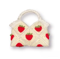 White Strawberry Bag