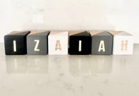 Image 3 of Personalised Name Blocks