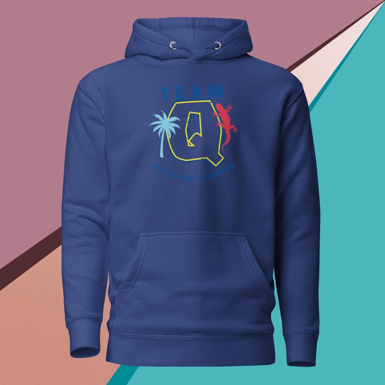 Team Q Lizard Heavyweight Hoodie Image 4