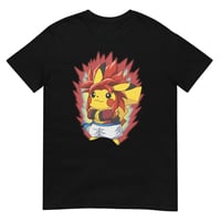 Image 2 of Pikachu Super Saiyan 4 Pokemon Print T-Shirt