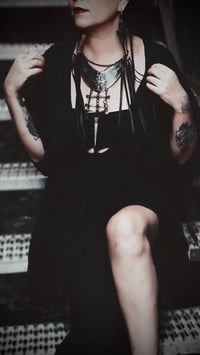 Image 5 of Runes & bones statement necklace 