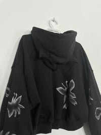 Image 5 of Black Hoody with Horns