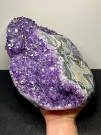 Image 21 of Large Amethyst & Polished Agate Statement Piece #3008