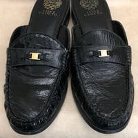 Image 6 of VINCE CAMUTO Women's Black Patent Leather Loafers