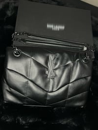 Y.S.L LOULOU PUFFER shoulder bag