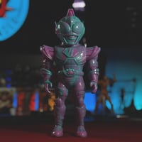 Image 1 of Chogokin Warrior (fluorescent purple/teal blank)
