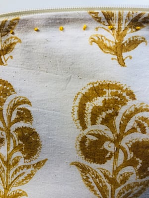 Image of les Indiennes cornflower pouch