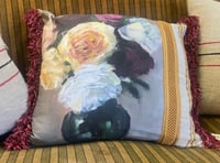 Floral French Cushion