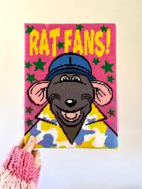 Image 1 of Roland Rat needlepoint kit 