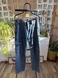 Image 1 of Fashion Nova Cargo jeans 