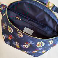 Image 3 of Bon Voyage Navy Belt Bag | Exclusive | Cruise