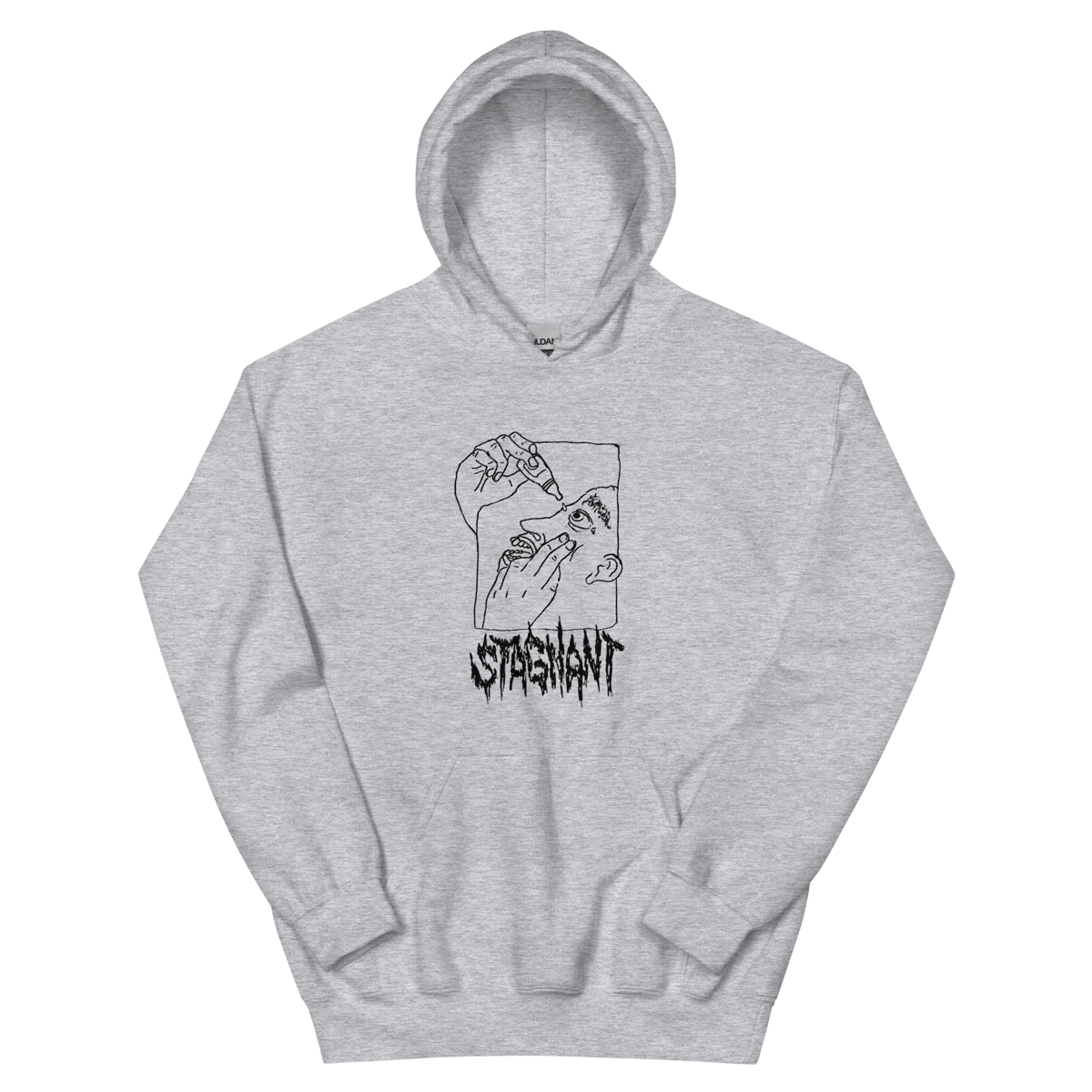 Image of Eye Drop Hoodie (Sport Grey)