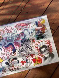 Image 3 of Temporary Tattoo Sheet by Jarrad 