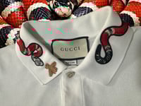 Image 3 of GUCCI SNAKE COLLAR POLO - SAINT DISDAIN LUCIFER EDITION