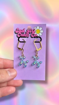 Image 2 of Balloon Dog Earrings