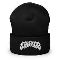 Image 2 of "SKRRT" Cuffed Beanie - Skrrt Griptape