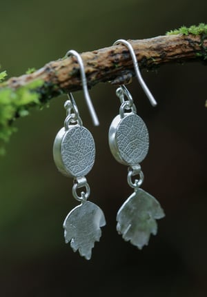 Image of Prehnite Hawthorn Earrings