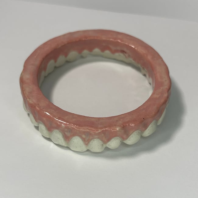 Teeth Bracelet C - 6.50 in Inner Circumference