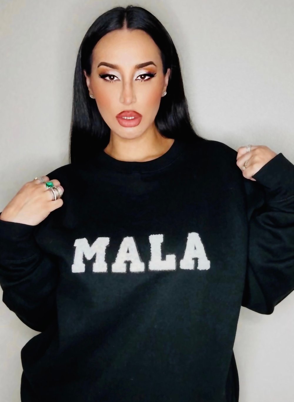 Image of MALA x Bandida Crewneck Sweatshirt 
