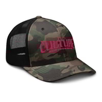 Image 4 of Culture* Camouflage trucker hat
