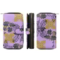 Image 1 of Women's Hawaiian Ulu in Pastel Print Flap Wallet