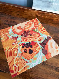 Image 1 of bakery cats microfiber cloth 