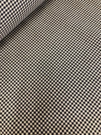 Image 2 of Popelín - Vichy Mini - Beige/Negro - 12€/m
