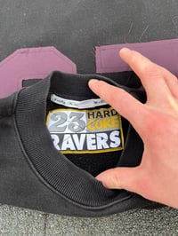 Image 4 of Hardcore 23 Sweatshirt - black / mauve 