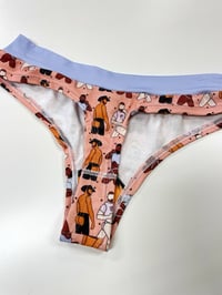 Image 2 of Large Boy Butts low Rise thong Undies READY TO SHIP