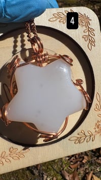 Image 2 of Agate Stars Copper PENDANT ONLY 