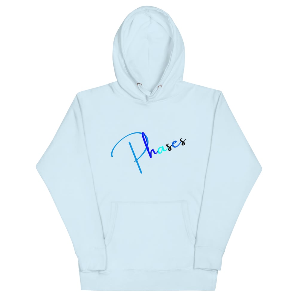 Image of Phases  Embroidered Hoodie