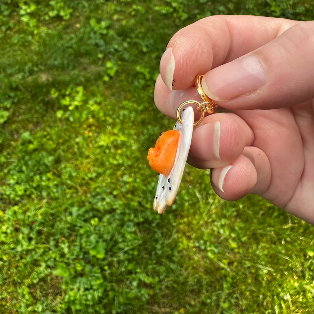 Image of Face on Your Egg Earrings 