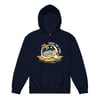 Chase the Stoke LB Art by Andrea Mendoza Youth Hoodie