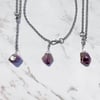 Amethyst Chain Necklace