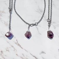 Image 3 of Amethyst Chain Necklace