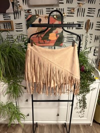 Image 1 of SHEIN boho fringe shorts