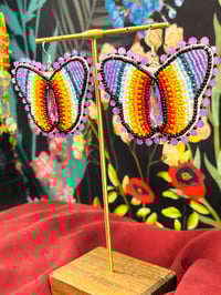 Image 5 of Butterfly Queen Earrings 