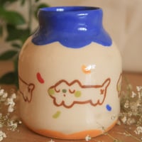 Image 3 of 'Silly Star Kitty' Bud Vase