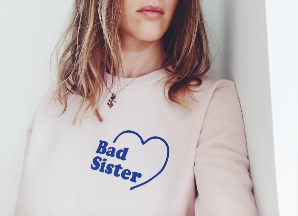Image of Sweat Bad Sister Rose Pâle