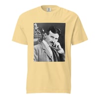 Image 3 of Nikola Tesla Portrait Unisex garment-dyed heavyweight t-shirt