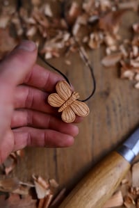 Image 5 of Butterfly- Pendant Necklace 