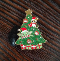 Image 2 of Merry Friends Enamel Pin 