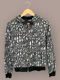 Image 1 of AOP Love Moschino Hoodie (Women’s Medium)